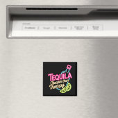 Aimant Drôle de boisson cinco de mayo pour fête hommes fe (In Situ (Lave-vaisselle))