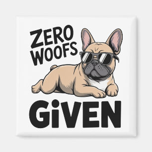 Aimant Drôle de Bouledogue Français Humour de Maman Chien