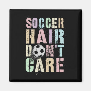 Aimant Drôle de cheveux de foot Ne se soucie pas Club de