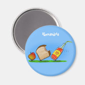 Aimant Drôle de dessin animé de fourmis (Recto/Verso)