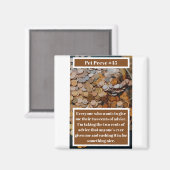 Aimant Drôle de deux cents (Recto/Verso)