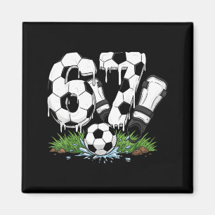 Aimant Drôle de foot 67 Drip Numéro 67 Football