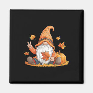 Aimant Drôle de gnome de la paix Halloween Thanksgiving C