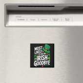 Aimant Drôle de jour de la Saint-Patrick, probablement po (In Situ (Lave-vaisselle))