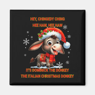 Aimant Drôle de Noël Italien Noël Dominick Le