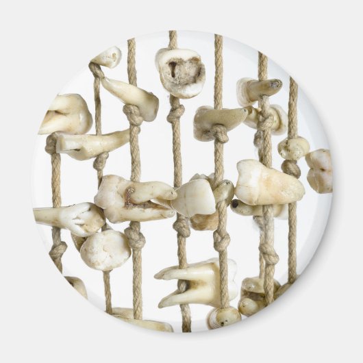 Aimant Drôle Dentaire Photographie Dentaire Extrait Dents (Devant)