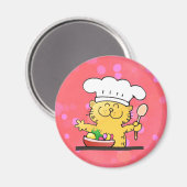 Aimant Drôle dessin | Funny Kitty Chef (Recto/Verso)