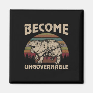 Aimant Drôle Devenir ingouvernable Moo Deng Cute Ba