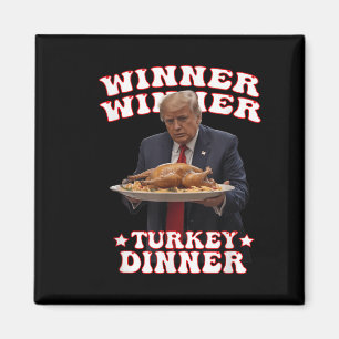 Aimant Drôle Donald Trump Gagnant Turquie Dîner Tha
