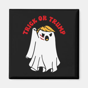 Aimant Drôle Donald Trump Ghost Fight Fist Trick Ou Trump