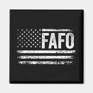 Aimant Drôle Drôle Fafo Trump Drapeau Américain Fafo Drap