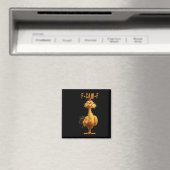Aimant Drôle F-caw-f poulet, Fcawf poulet (In Situ (Lave-vaisselle))