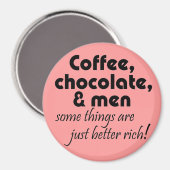 Aimant Drôle femmes nouveautés cadeaux plaisanterie magne (Recto/Verso)