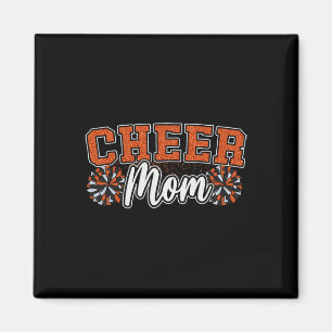 Aimant Drôle Fort Fier Applaudir Maman Maman Cheerleading