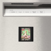 Aimant Drôle Humour mème d'oie Dire plus Spaghetti moins (In Situ (Lave-vaisselle))