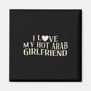 Aimant Drôle J'aime Ma Copine Arabe Dicton Sarcastique V