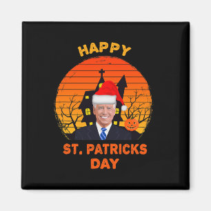 Aimant Drôle Joe Biden St Patrick Noël Joe Biden Hal