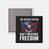 Aimant Drôle Le système métrique ne peut pas mesurer Dom  (Recto/Verso)