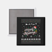 Aimant Drôle Mauvais Joyeux Noël (Recto/Verso)