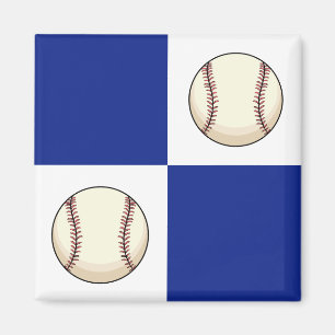 Aimant Drôle Modèle photo de baseball