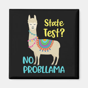 Aimant Drôle Motivational State Test Day pour les étudian