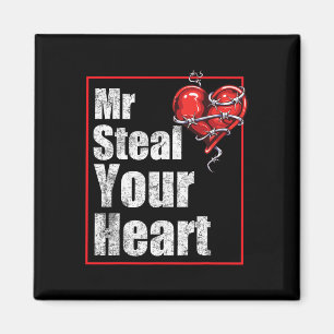 Aimant Drôle Mr Voler Votre Cœur Saint Valentin Amour