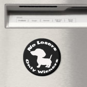 Aimant Drôle Pas de perdants seulement les Wieners Dachsh (In Situ (Lave-vaisselle))