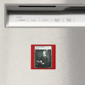 Aimant Drôle poète Emily Dickinson Saint-Valentin (In Situ (Lave-vaisselle))