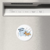 Aimant Drôle Poles de tissage Agilité de chien (In Situ (Lave-vaisselle))