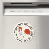 Aimant Drôle poulet (In Situ (Lave-vaisselle))