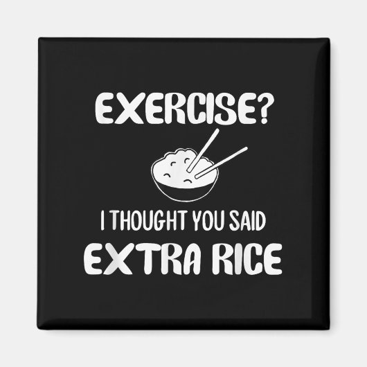 Aimant Drôle Pun, Exercise_ Je Pense Que Vous Avez Dit Ex (Devant)