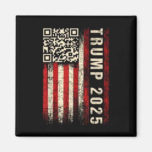 Aimant Drôle Qr Donald Trump Dancing 4745 Code Vidéo (Devant)