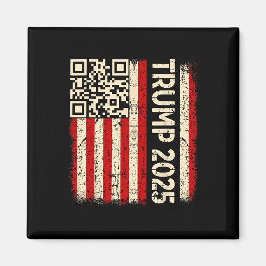 Aimant Drôle Qr Donald Trump Dancing 4745 Code Vidéo (Devant)