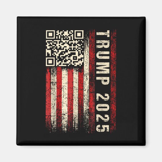 Aimant Drôle Qr Donald Trump Dancing 47_45 Code Vidéo (Devant)