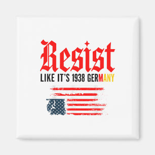 Aimant Drôle Résistez À La Citation Comme Son Allemagne D