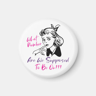 Aimant Drôle Retro Bunco Player