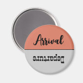 Aimant Drôle réversible Coral gris lave-vaisselle (Recto/Verso)