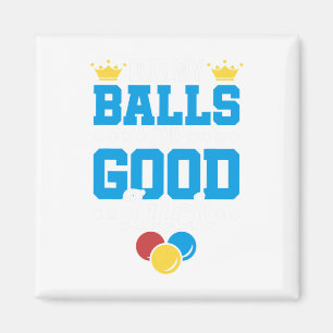 Aimant Drôle Rub My For Good Luck Billard Joueur de billa