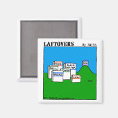 Aimant Drôle Sage Spice Spices Laftovers Foodie Carton (Recto/Verso)