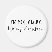 Aimant Drôle, sarcastique, citations introverties (Devant)