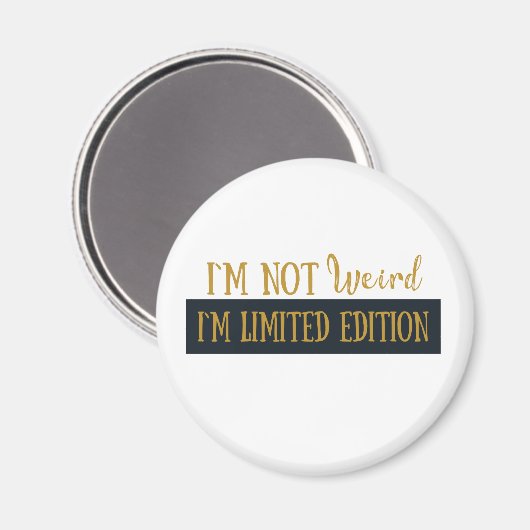 Aimant Drôle, sarcastique, citations introverties (Recto/Verso)