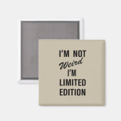 Aimant Drôle sarcastique dit la police noire (Recto/Verso)