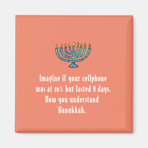 Aimant Drôle Sarcastique Hanoukka Chanukah Citation de té