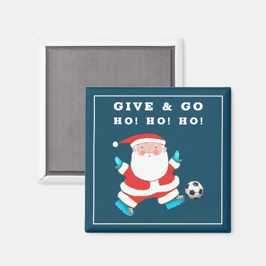 Aimant Drôle Soccer Stocker Stuffer (Recto/Verso)