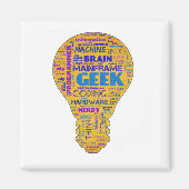 Aimant Drôle Tech Humour Geek - Coders Cadeau (Devant)