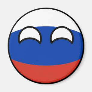 Aimant Drôle Trending Geeky Russia Countryball