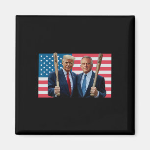 Aimant Drôle Trump Kennedy Mega Maha Baseball Bat Usa Fla