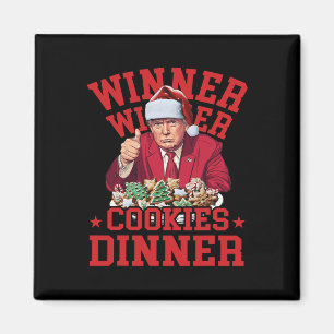 Aimant Drôle Trump Winner Cookies Dîner Joyeux Chr