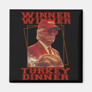 Aimant Drôle Trump Winner Dîner Turquie Thanksgivi