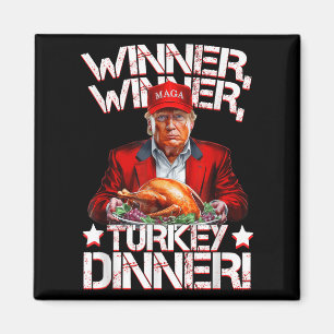 Aimant Drôle Trump Winner Dîner Turquie Thanksgivi